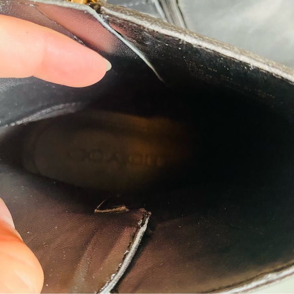 Coach Women's Debi Bootie Black Size 7.5 FG4188 MSRP $298.00 Ankle Boots - Picture 8 of 8